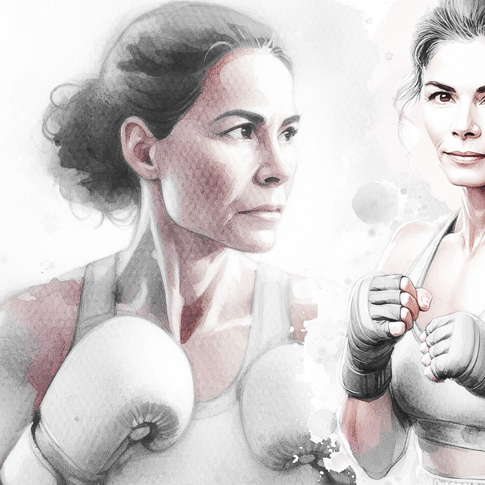 Frauen Kickboxen Haki Schmiede