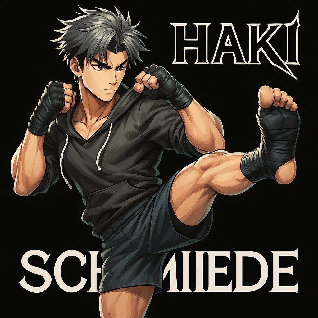 Haki Schmiede Kick Maskottchen