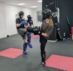 Sparring in der Haki-Schmiede